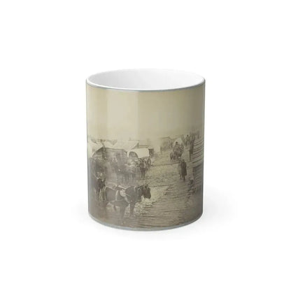 Camp of the Union Forces at Centreville, Va. Winter 1861-62 (U.S. Civil War) Color Changing Coffee Mug 11oz Default Title 11oz - Go Mug Yourself