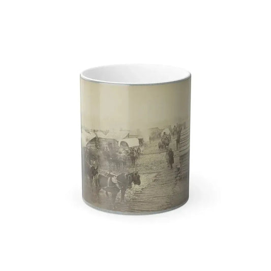 Camp of the Union Forces at Centreville, Va. Winter 1861-62 (U.S. Civil War) Color Changing Coffee Mug 11oz Default Title 11oz - Go Mug Yourself