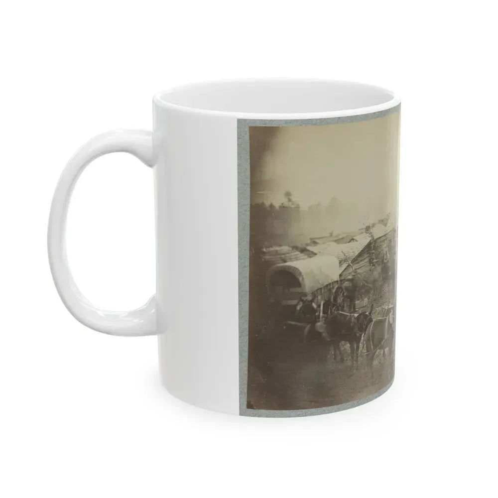 Camp Of The Union Forces At Centreville, Va. Winter 1861-62 (U.S. Civil War) White Coffee Mug - Go Mug Yourself