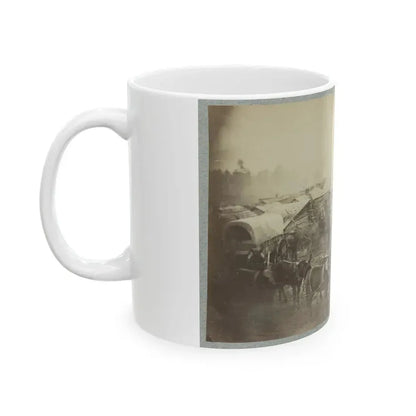 Camp Of The Union Forces At Centreville, Va. Winter 1861-62 (U.S. Civil War) White Coffee Mug - Go Mug Yourself