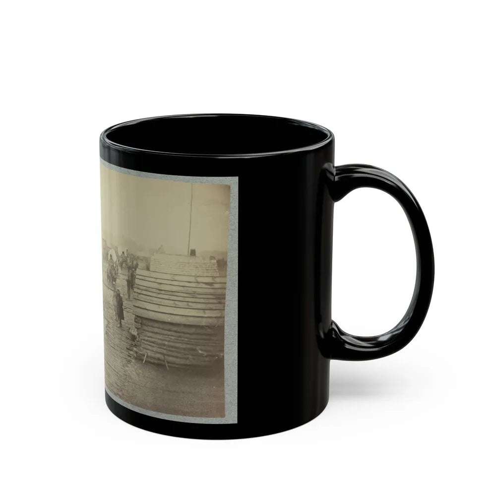 Camp Of The Union Forces At Centreville, Va. Winter 1861-62 (U.S. Civil War) Black Coffee Mug-Go Mug Yourself