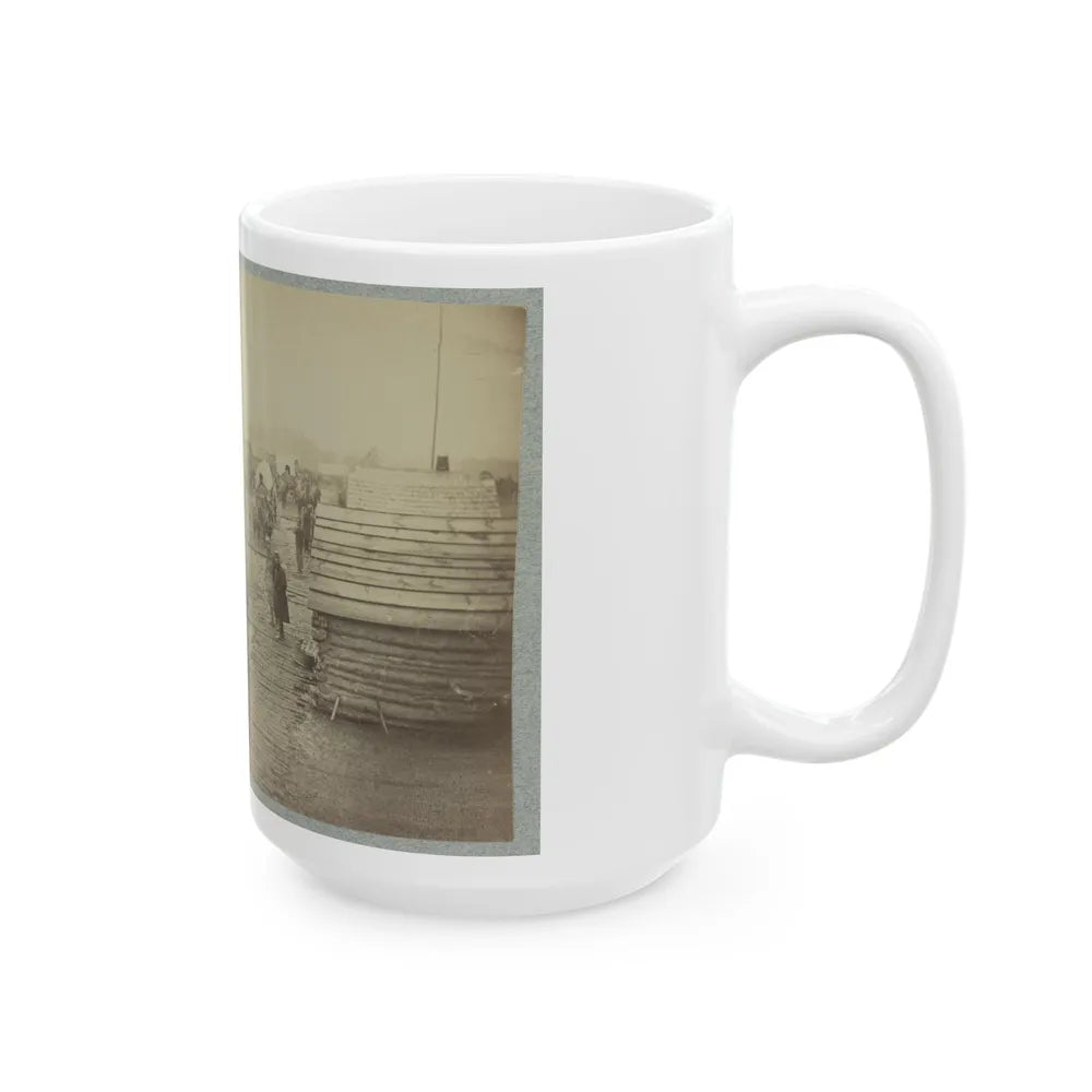 Camp Of The Union Forces At Centreville, Va. Winter 1861-62 (U.S. Civil War) White Coffee Mug-Go Mug Yourself