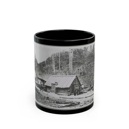 Camp (U.S. Civil War) Black Coffee Mug-11oz-Go Mug Yourself