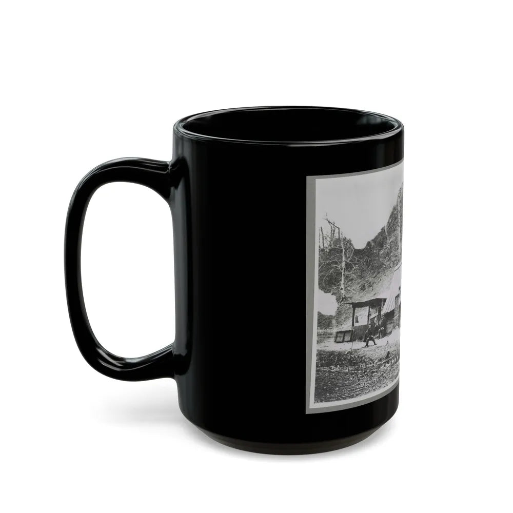 Camp (U.S. Civil War) Black Coffee Mug-Go Mug Yourself