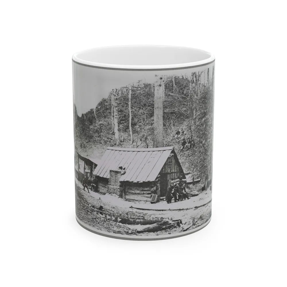 Camp (U.S. Civil War) White Coffee Mug-11oz-Go Mug Yourself