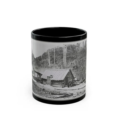 Camp (U.S. Civil War) Black Coffee Mug 11oz - Go Mug Yourself