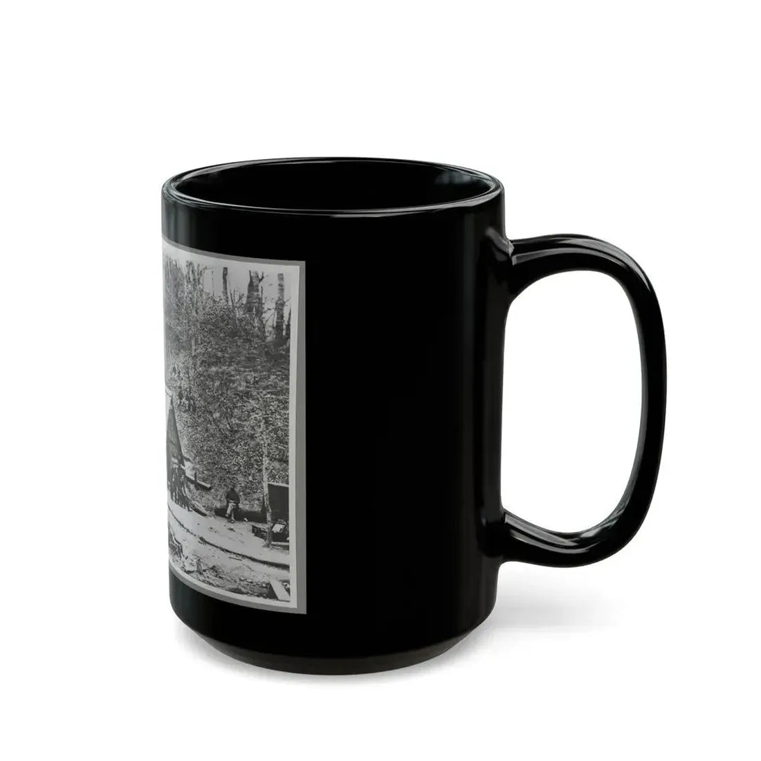 Camp (U.S. Civil War) Black Coffee Mug - Go Mug Yourself