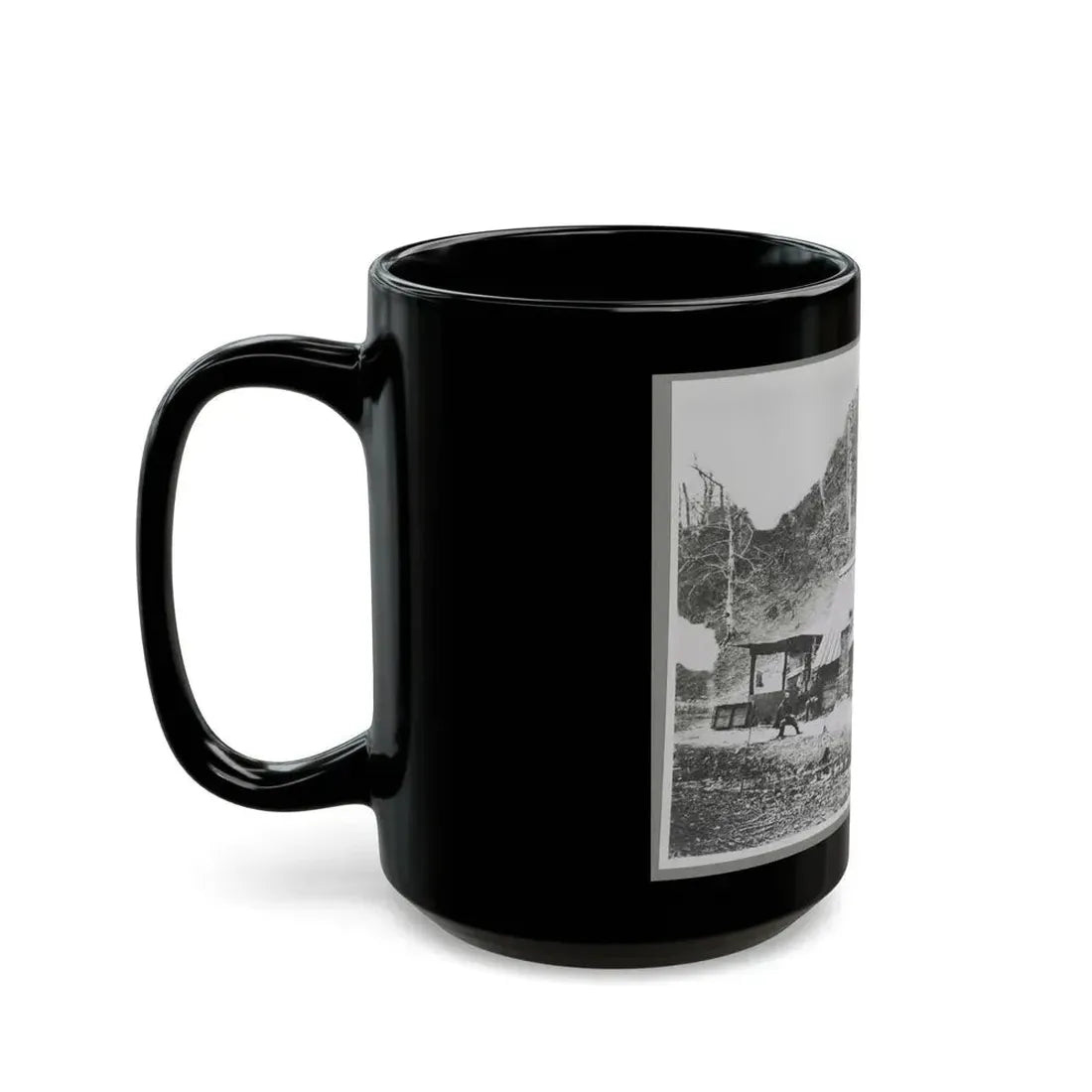 Camp (U.S. Civil War) Black Coffee Mug - Go Mug Yourself