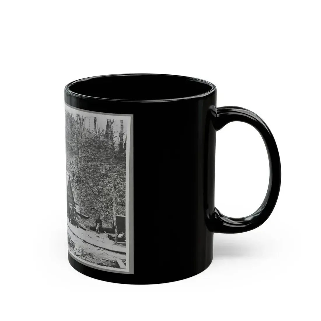 Camp (U.S. Civil War) Black Coffee Mug - Go Mug Yourself