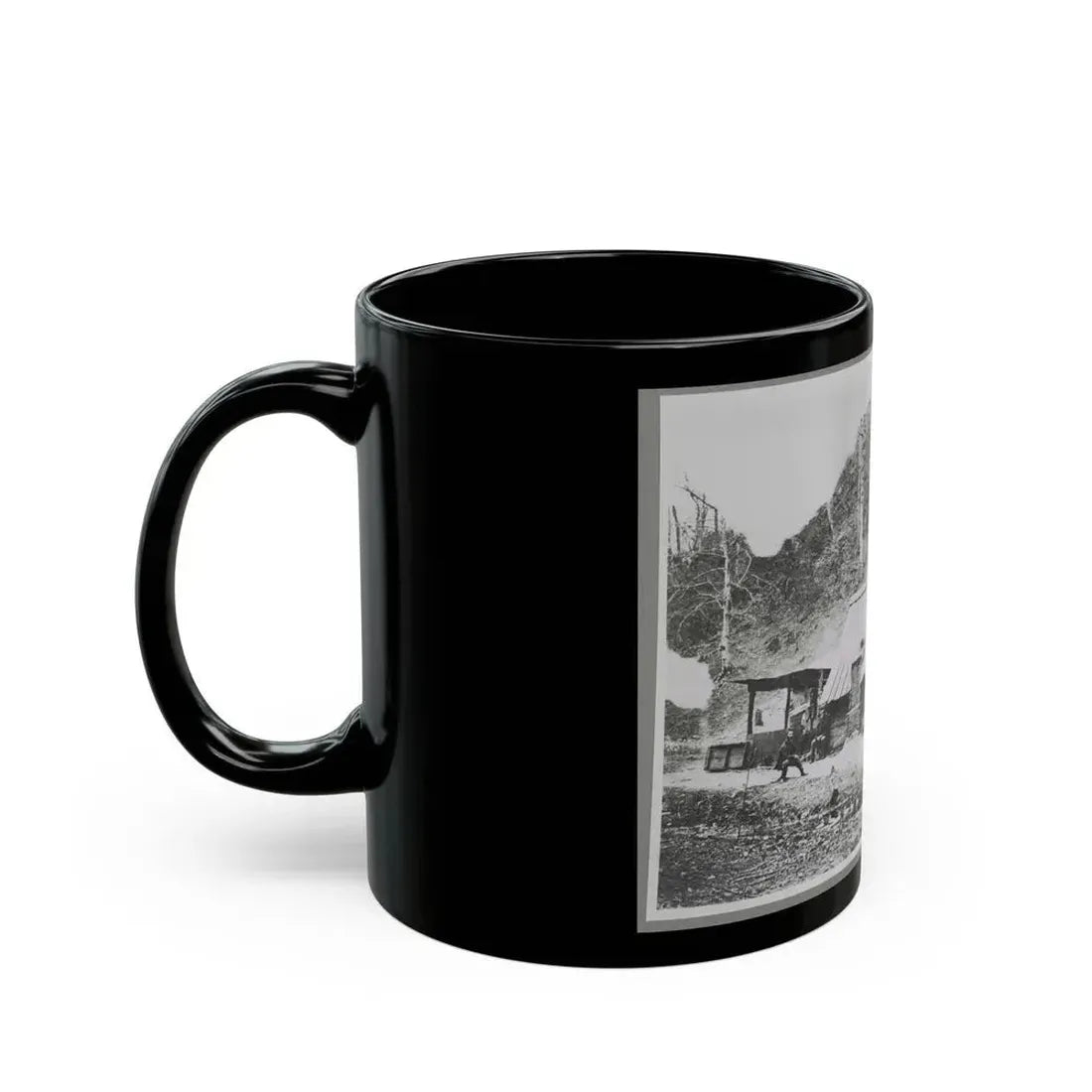 Camp (U.S. Civil War) Black Coffee Mug - Go Mug Yourself