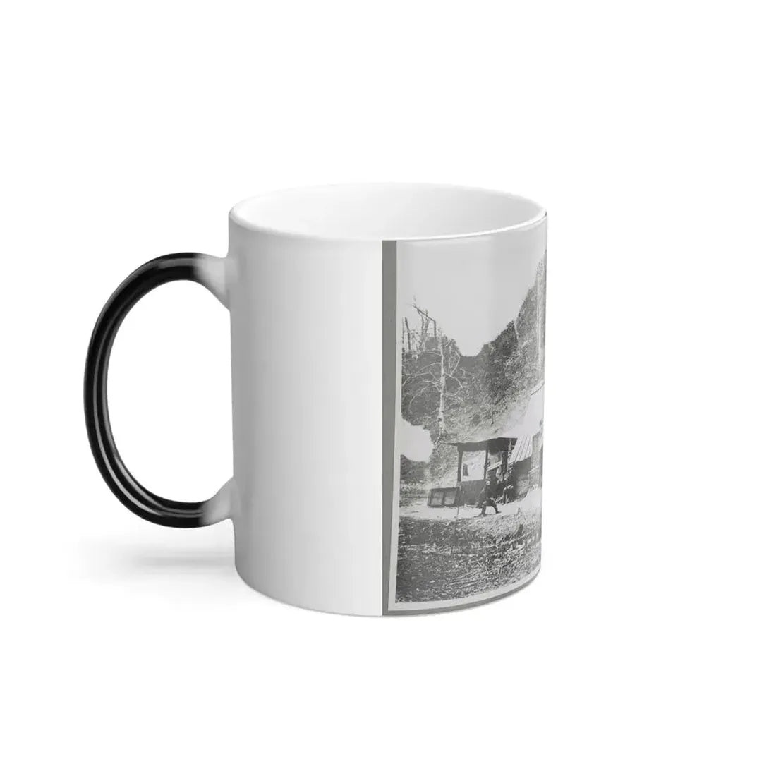 Camp (U.S. Civil War) Color Changing Coffee Mug 11oz - Go Mug Yourself