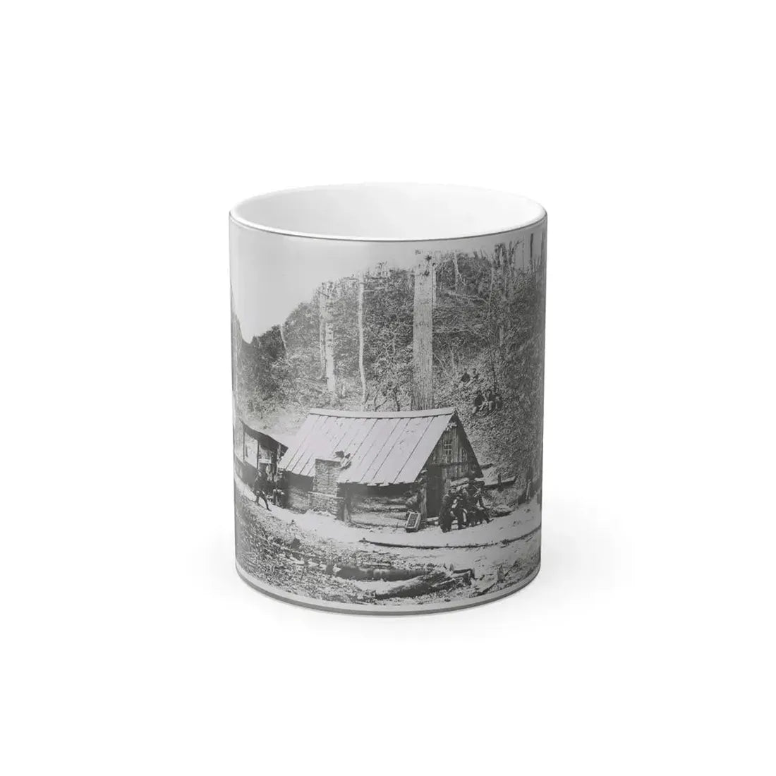 Camp (U.S. Civil War) Color Changing Coffee Mug 11oz - Go Mug Yourself