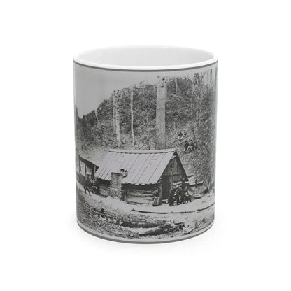 Camp (U.S. Civil War) White Coffee Mug 11oz - Go Mug Yourself