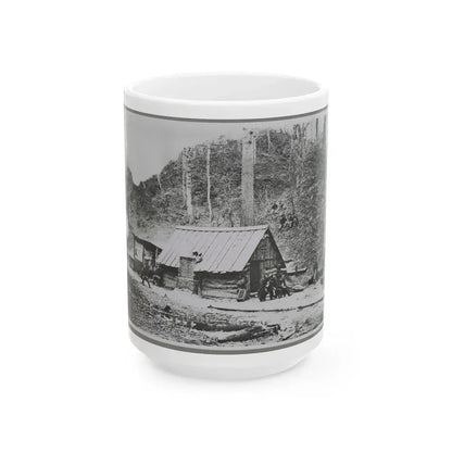 Camp (U.S. Civil War) White Coffee Mug 15oz - Go Mug Yourself