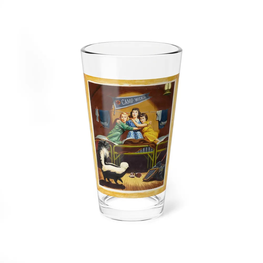 Camp Wickie, Illustration (Magazine Illustration) Pint Glass 16oz-16oz-Go Mug Yourself