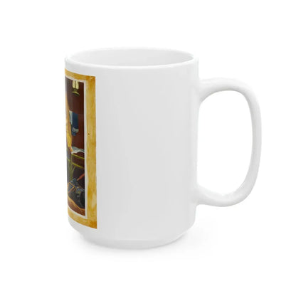 Camp Wickie, Illustration - White Coffee Mug - Go Mug Yourself
