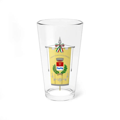 Campagnola Cremasca-Gonfalone (Italy) Pint Glass 16oz 16oz - Go Mug Yourself