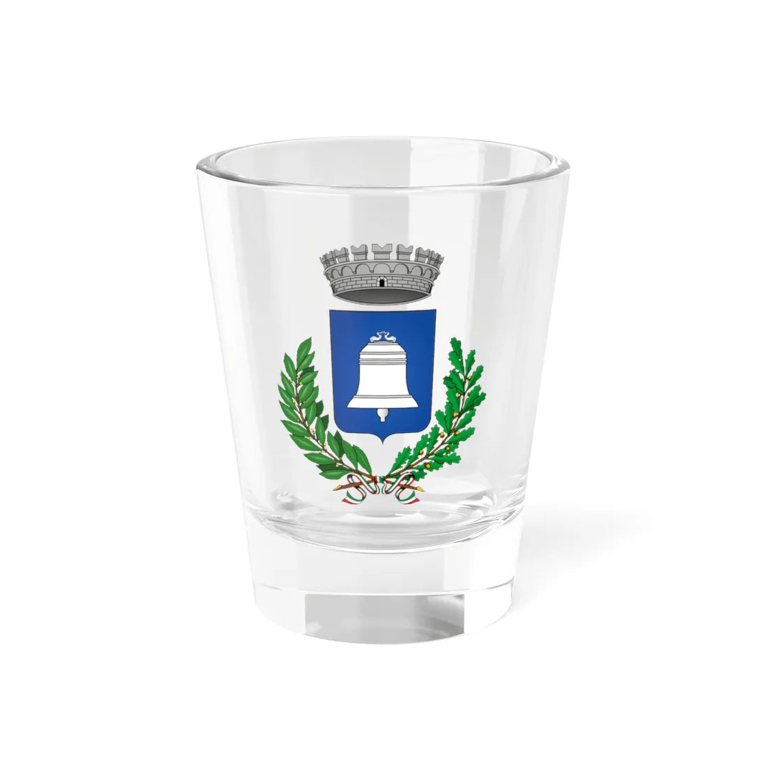 Campana Italia-Stemma (Italy) (Coat of Arms) Shot Glass 1.5oz 1.5oz - Go Mug Yourself
