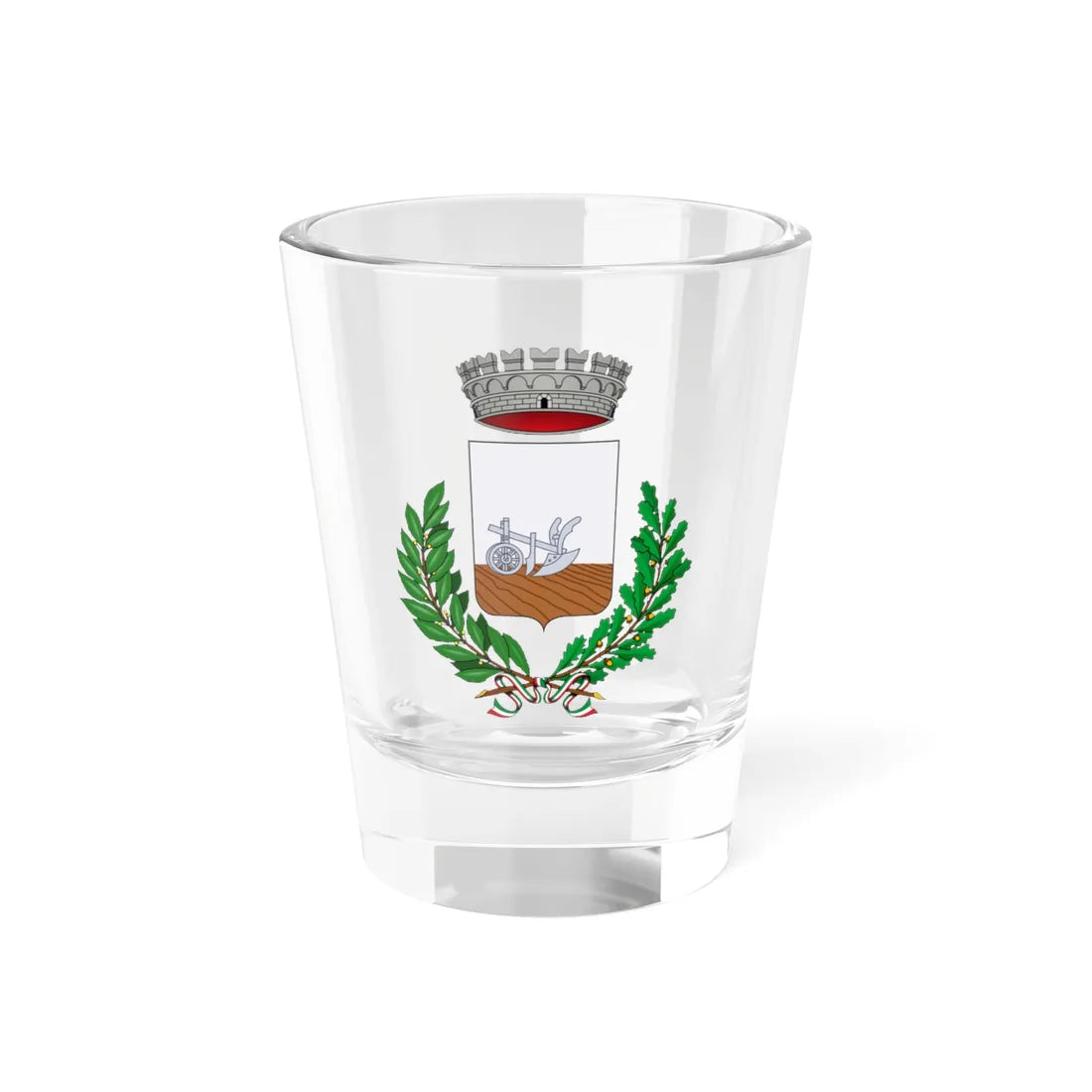 Camparada-Stemma (Italy) (Coat of Arms) Shot Glass 1.5oz 1.5oz - Go Mug Yourself