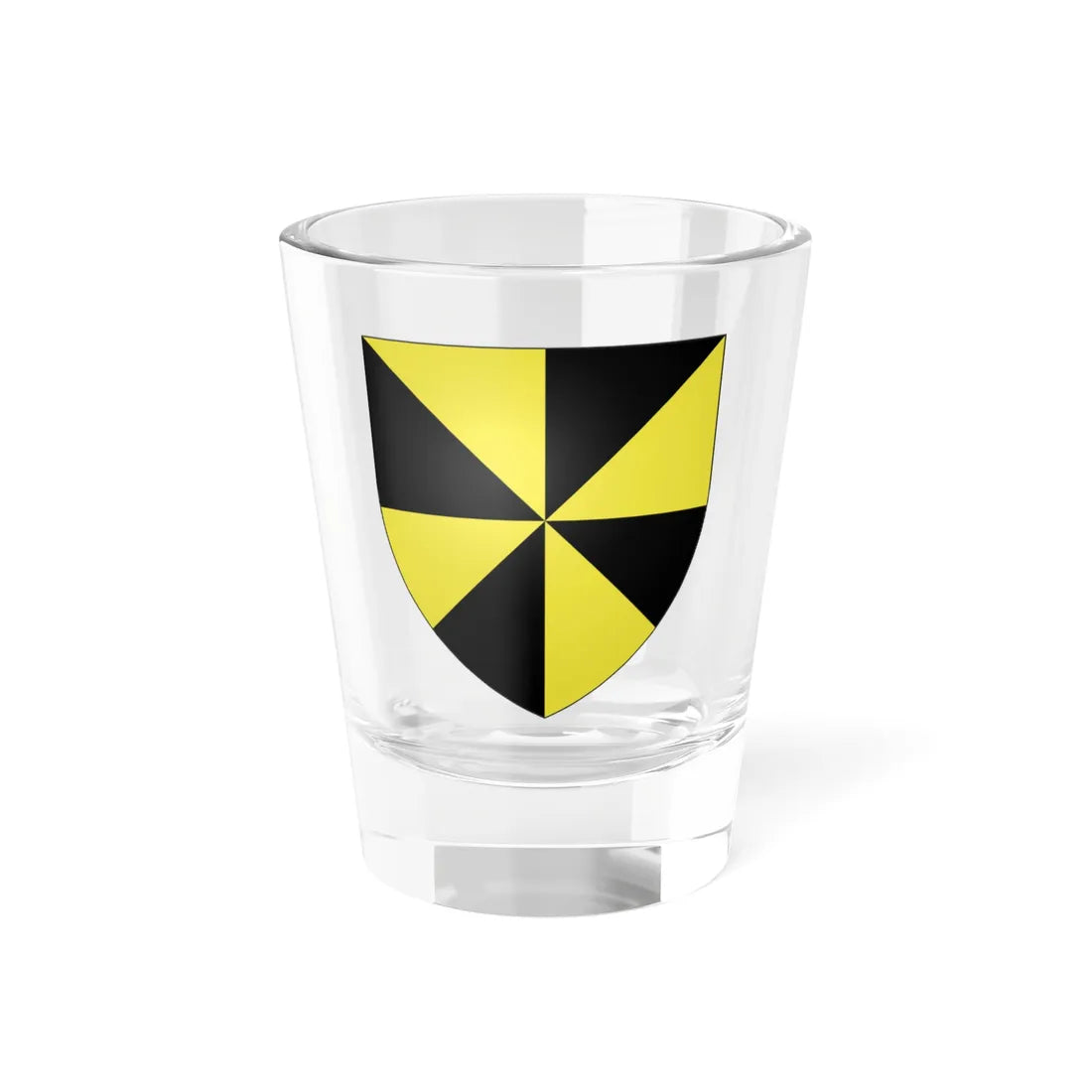 Campbell arms (Scotland) (Coat of Arms) Shot Glass 1.5oz 1.5oz - Go Mug Yourself