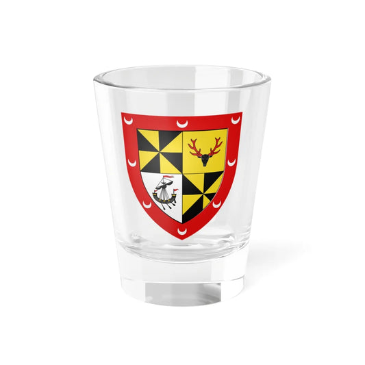 Campbell of Ardchattan arms (Scotland) (Coat of Arms) Shot Glass 1.5oz 1.5oz - Go Mug Yourself