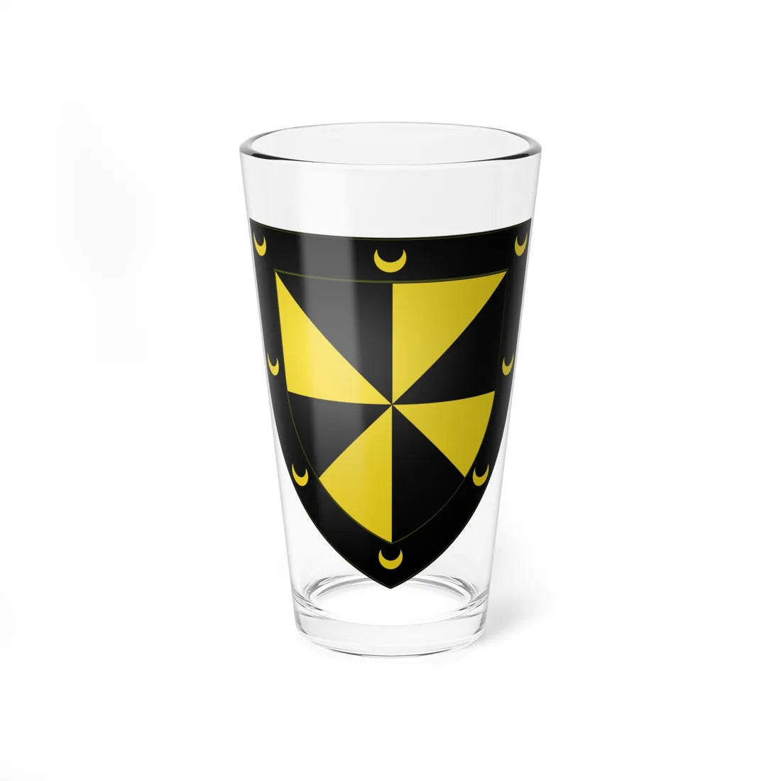 Campbell of Ardentinny arms (Scotland) (Coat of Arms) Pint Glass 16oz 16oz - Go Mug Yourself