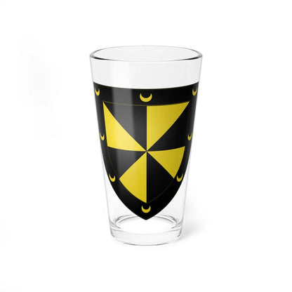 Campbell of Ardentinny arms (Scotland) (Coat of Arms) Pint Glass 16oz 16oz - Go Mug Yourself