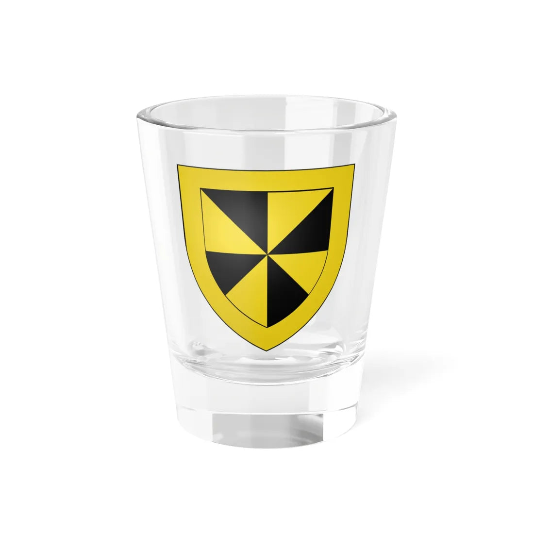 Campbell of Ardkinglas arms (Scotland) (Coat of Arms) Shot Glass 1.5oz 1.5oz - Go Mug Yourself