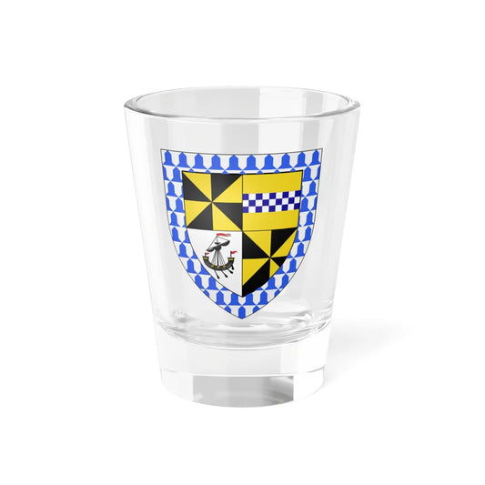 Campbell of Barcaldine arms (Scotland) (Coat of Arms) Shot Glass 1.5oz 1.5oz - Go Mug Yourself