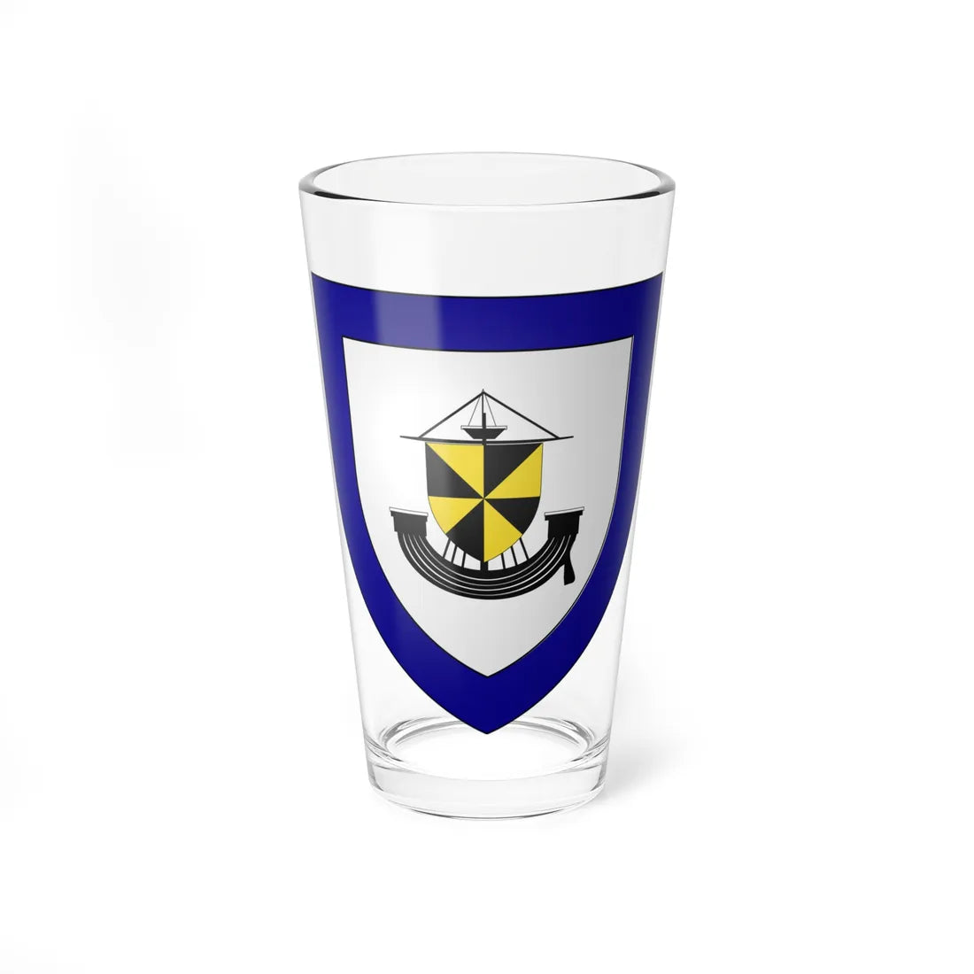 Campbell of Inverneil arms (Scotland) (Coat of Arms) Pint Glass 16oz 16oz - Go Mug Yourself
