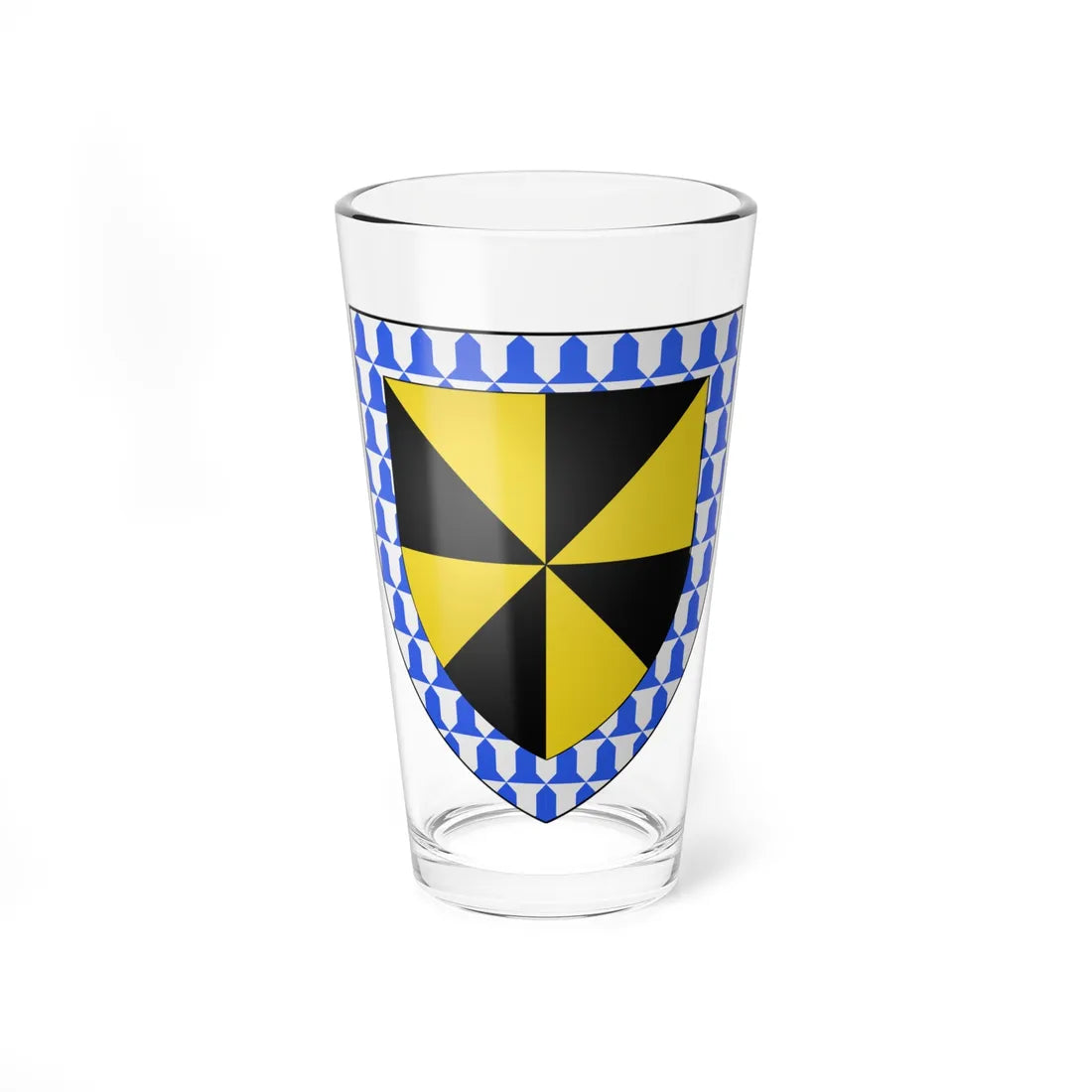 Campbell of Lawers arms (Scotland) (Coat of Arms) Pint Glass 16oz 16oz - Go Mug Yourself