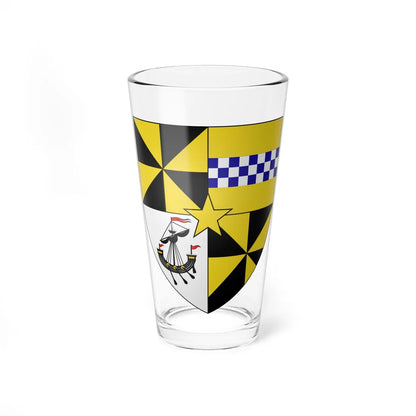 Campbell of Monzie arms (Scotland) (Coat of Arms) Pint Glass 16oz 16oz - Go Mug Yourself