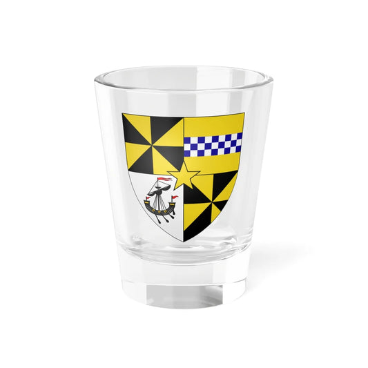 Campbell of Monzie arms (Scotland) (Coat of Arms) Shot Glass 1.5oz 1.5oz - Go Mug Yourself