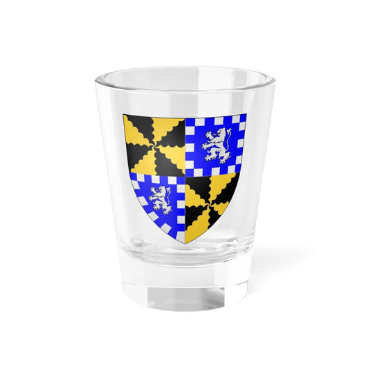 Campbell of Succoth arms (Scotland) (Coat of Arms) Shot Glass 1.5oz 1.5oz - Go Mug Yourself