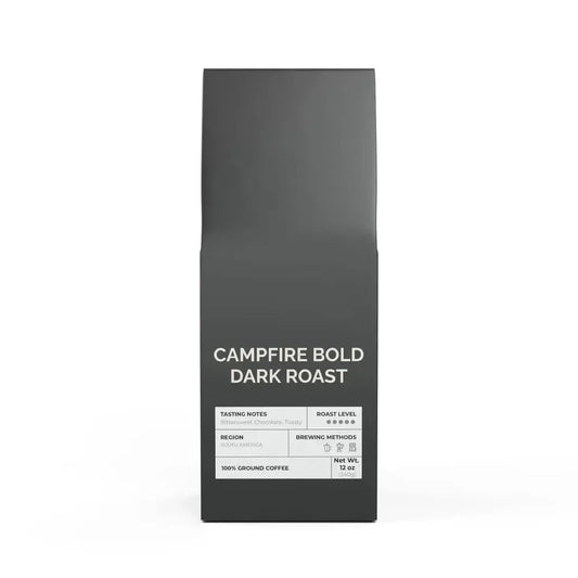 Campfire Bold Dark Roast Ground 12oz - Go Mug Yourself