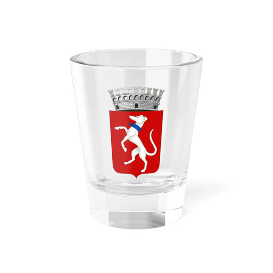 Campi Bisenzio-Stemma (Italy) (Coat of Arms) Shot Glass 1.5oz 1.5oz - Go Mug Yourself