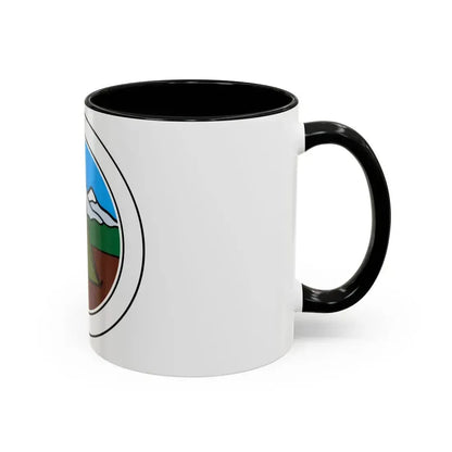 Camping (Boy Scout Merit Badge) Accent Coffee Mug - Go Mug Yourself