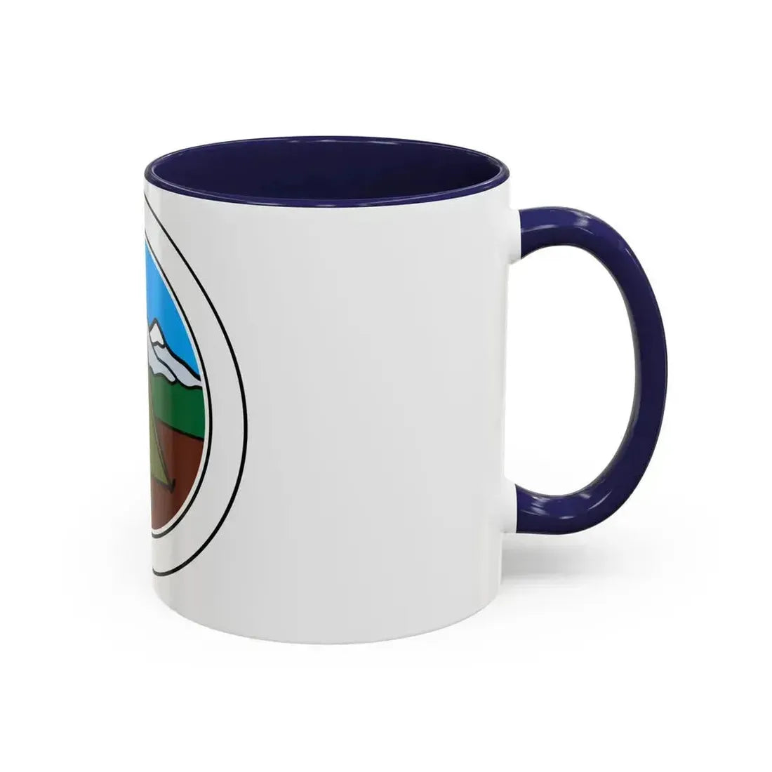 Camping (Boy Scout Merit Badge) Accent Coffee Mug - Go Mug Yourself