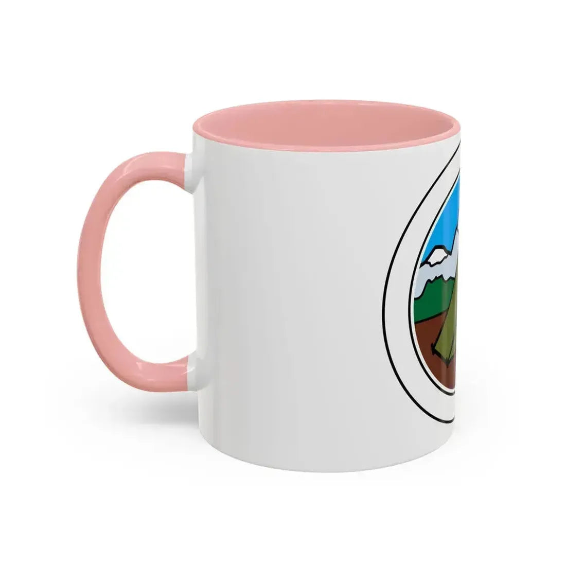 Camping (Boy Scout Merit Badge) Accent Coffee Mug - Go Mug Yourself