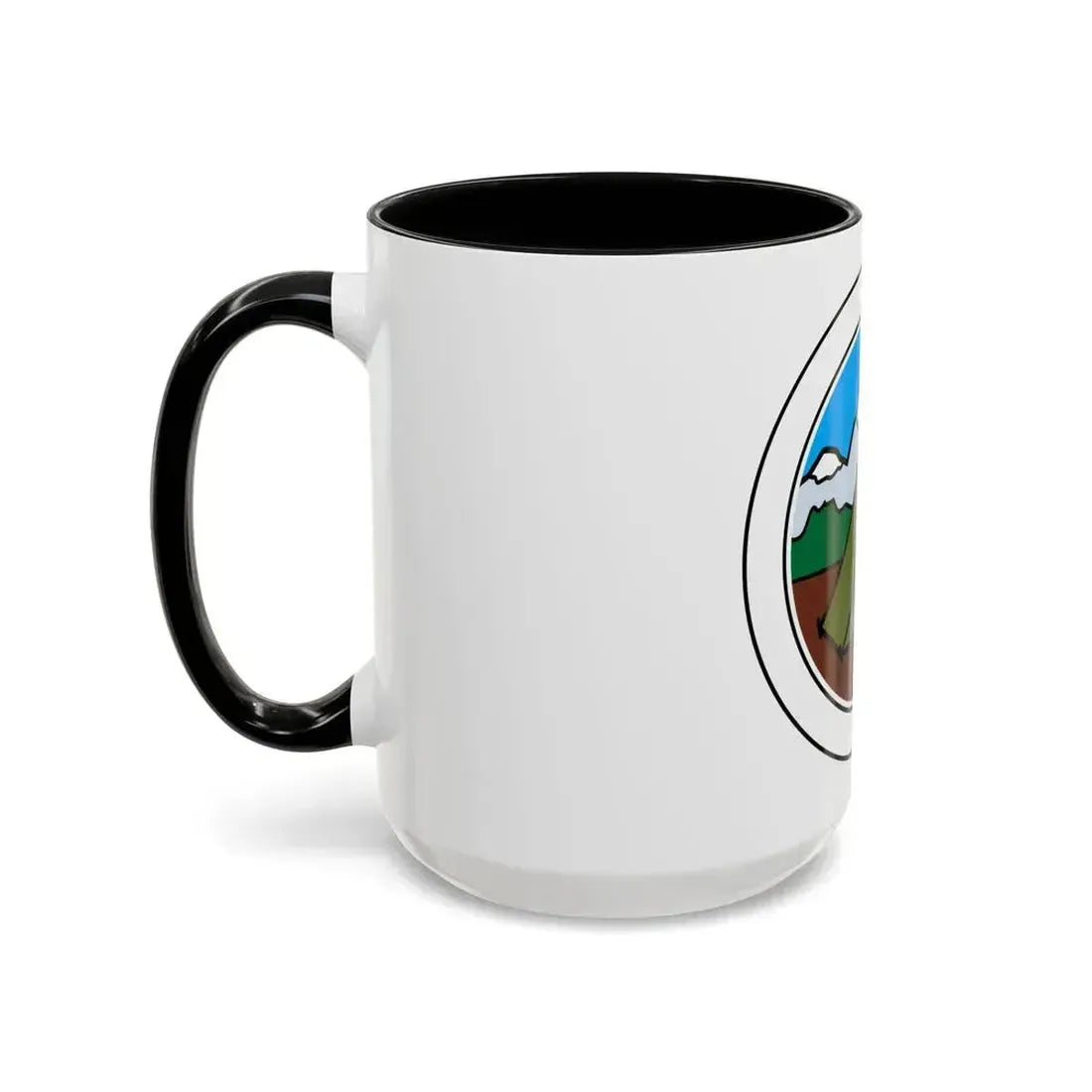 Camping (Boy Scout Merit Badge) Accent Coffee Mug - Go Mug Yourself