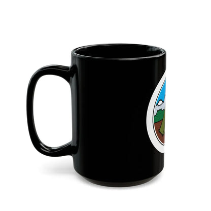 Camping (Boy Scout Merit Badge) Black Coffee Mug-Go Mug Yourself