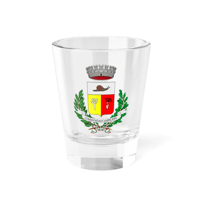 Campione dItalia-Stemma-Coronamenti (Italy) (Coat of Arms) Shot Glass 1.5oz 1.5oz - Go Mug Yourself