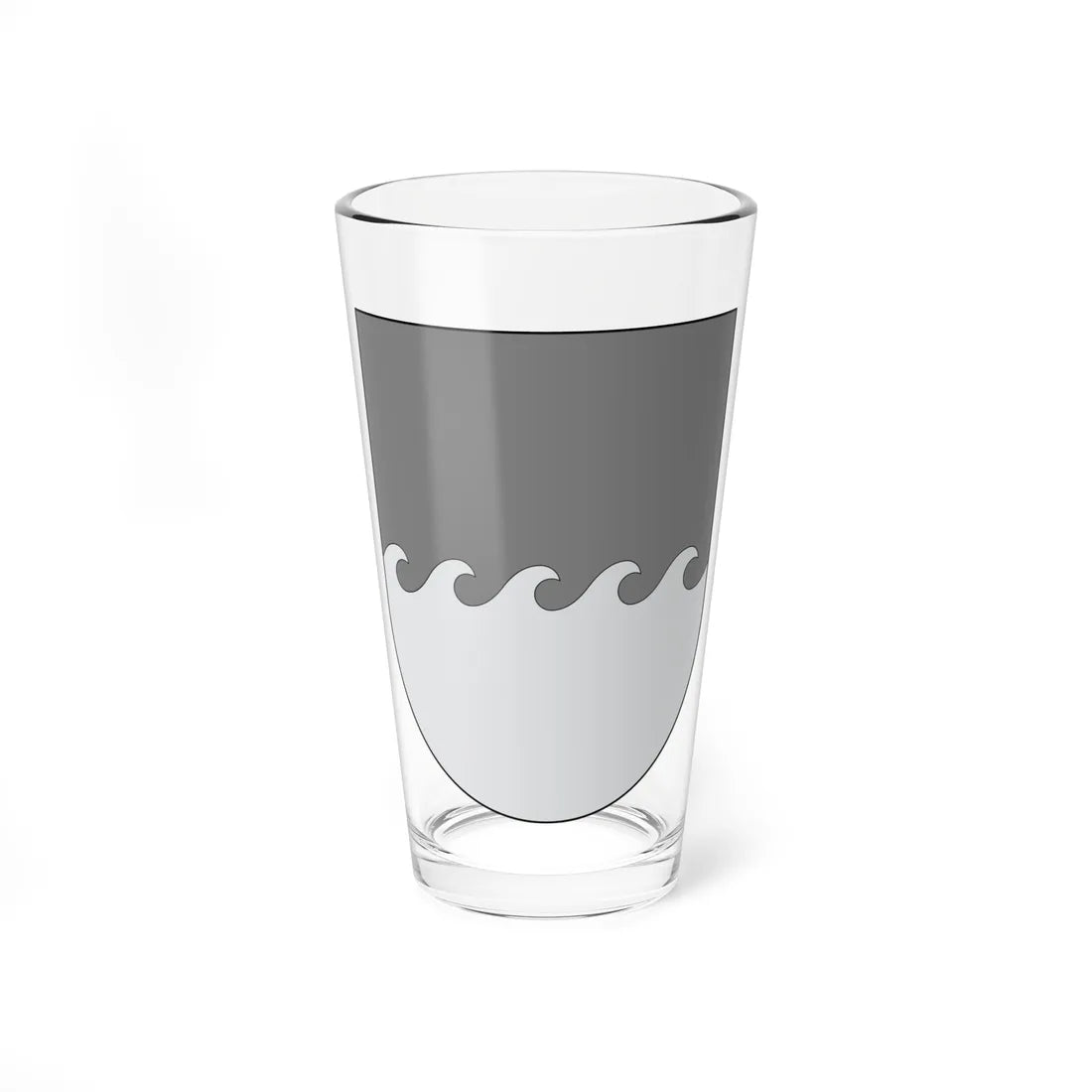 Campo - cortado en olas de mar (Spain) (Coat of Arms) Pint Glass 16oz 16oz - Go Mug Yourself