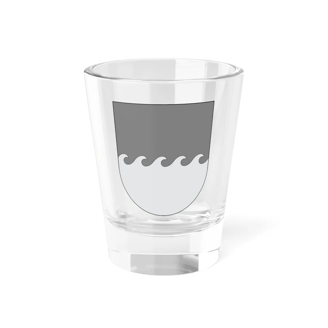 Campo - cortado en olas de mar (Spain) (Coat of Arms) Shot Glass 1.5oz 1.5oz - Go Mug Yourself