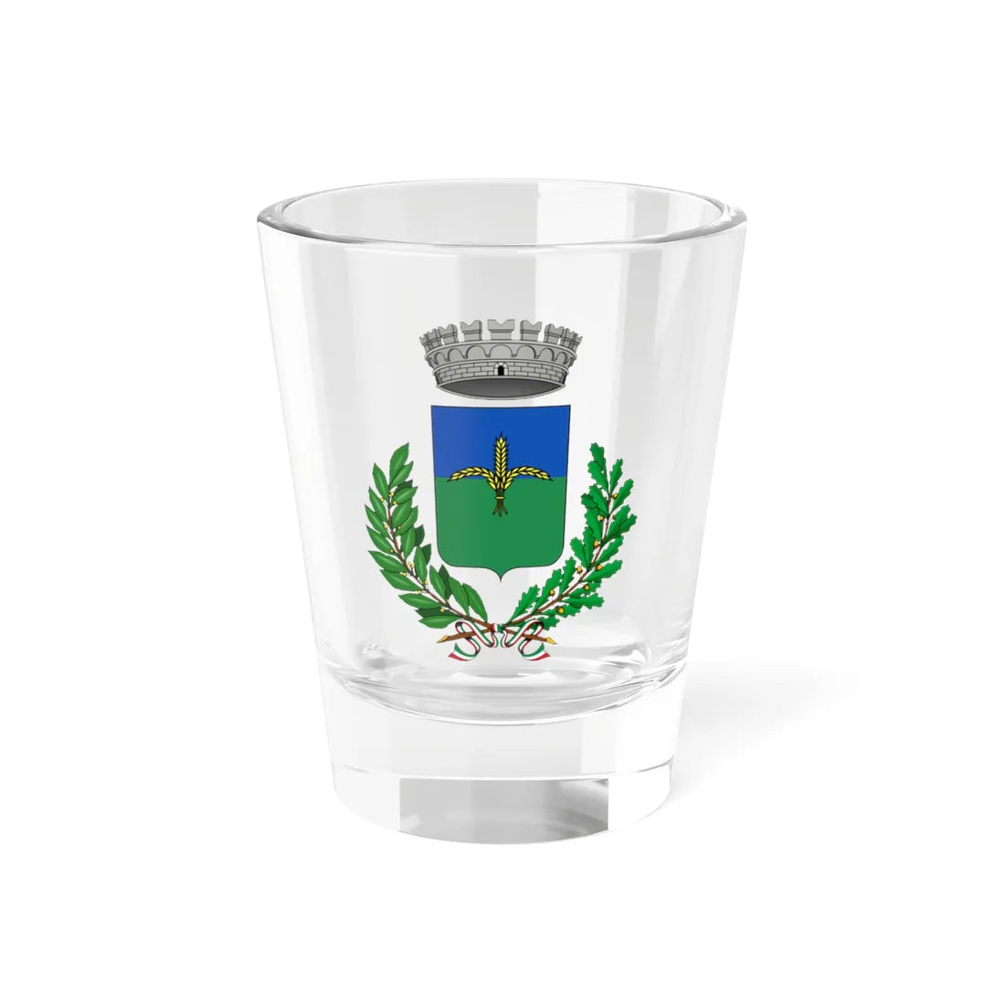 Campo Ligure-Stemma (Italy) (Coat of Arms) Shot Glass 1.5oz 1.5oz - Go Mug Yourself