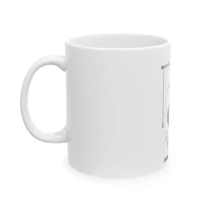 Camporgiano-Gonfalone (Italy) White Coffee Mug - Go Mug Yourself