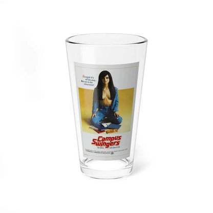 CAMPUS SWINGERS 1972 Movie Poster - Pint Glass 16oz-16oz-Go Mug Yourself