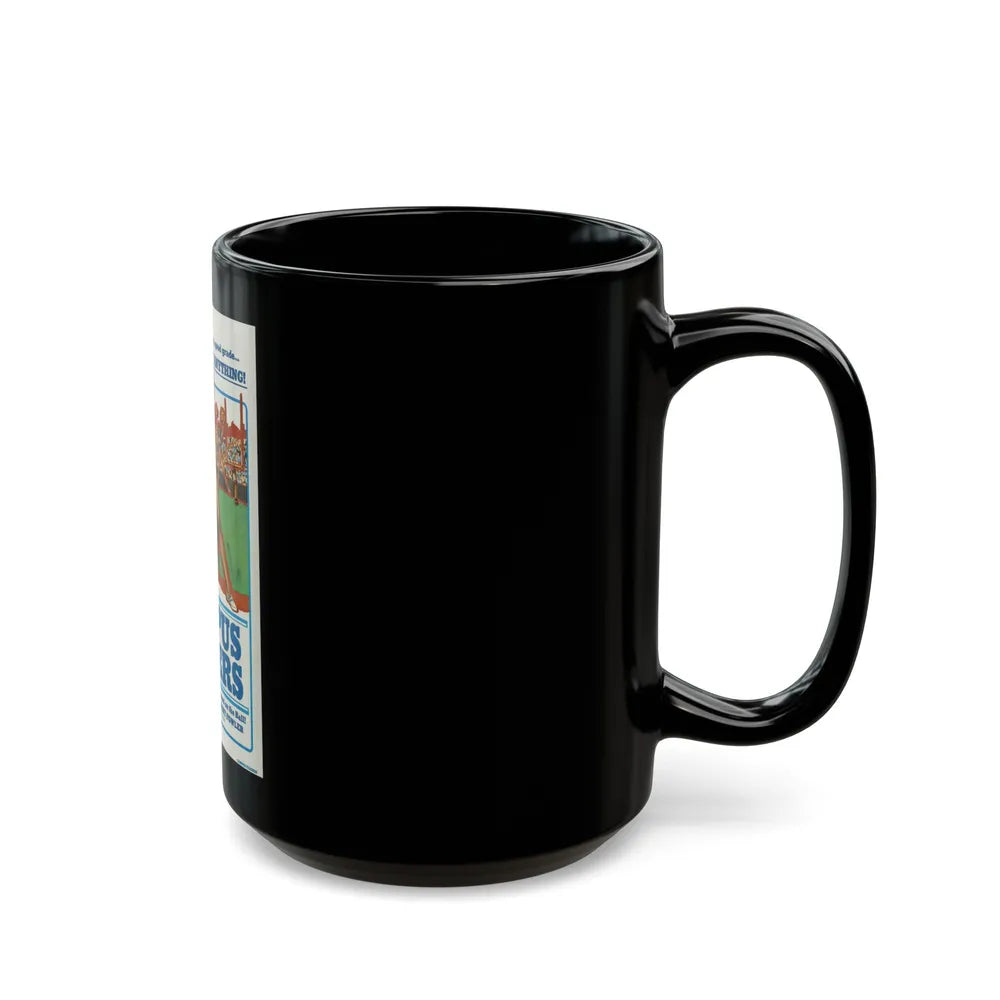 CAMPUS TEASERS 1970 Movie Poster - Black Coffee Mug-Go Mug Yourself