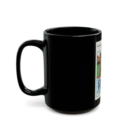 CAMPUS TEASERS 1970 Movie Poster - Black Coffee Mug-Go Mug Yourself