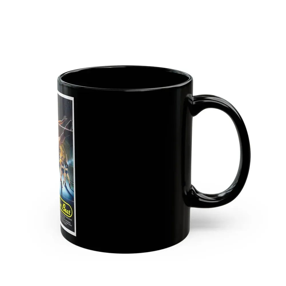 CAN'T SHAKE THE BEAT 1988 Movie Poster - Black Coffee Mug - Go Mug Yourself